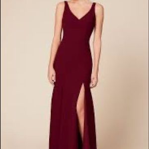 Maroon Prom Dress
